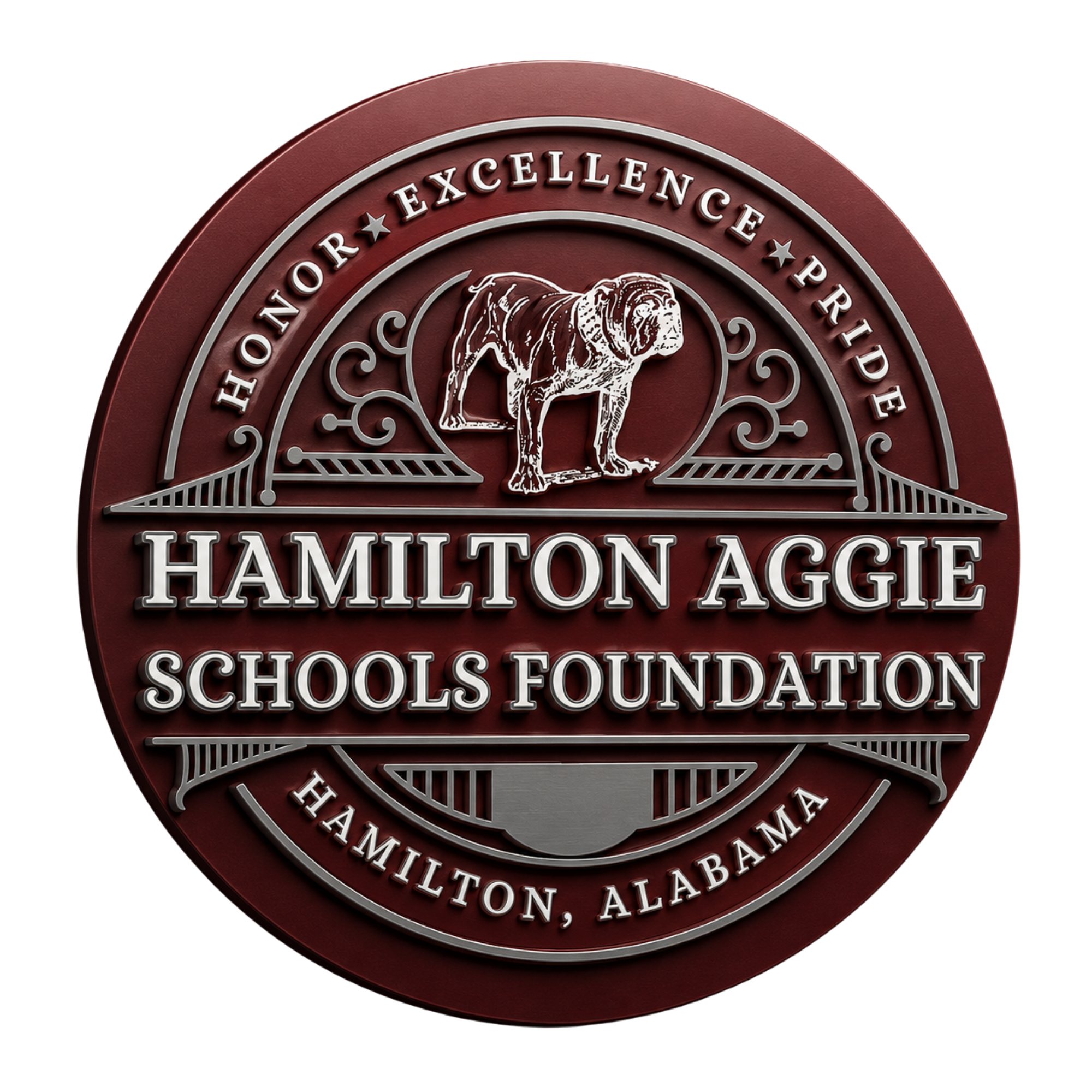 Hamilton Aggie Schools Foundation seal